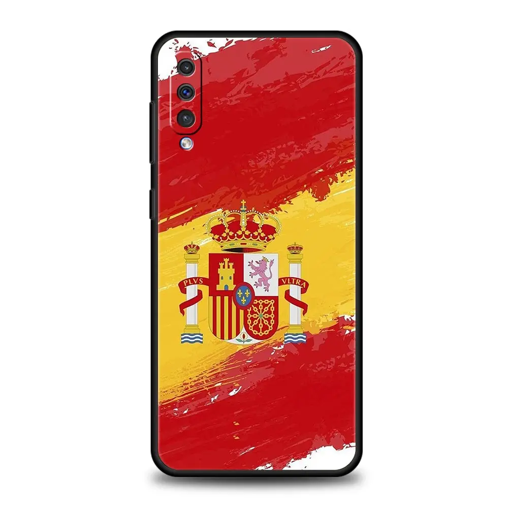 Vibrant Spain Flag Protective Phone Case