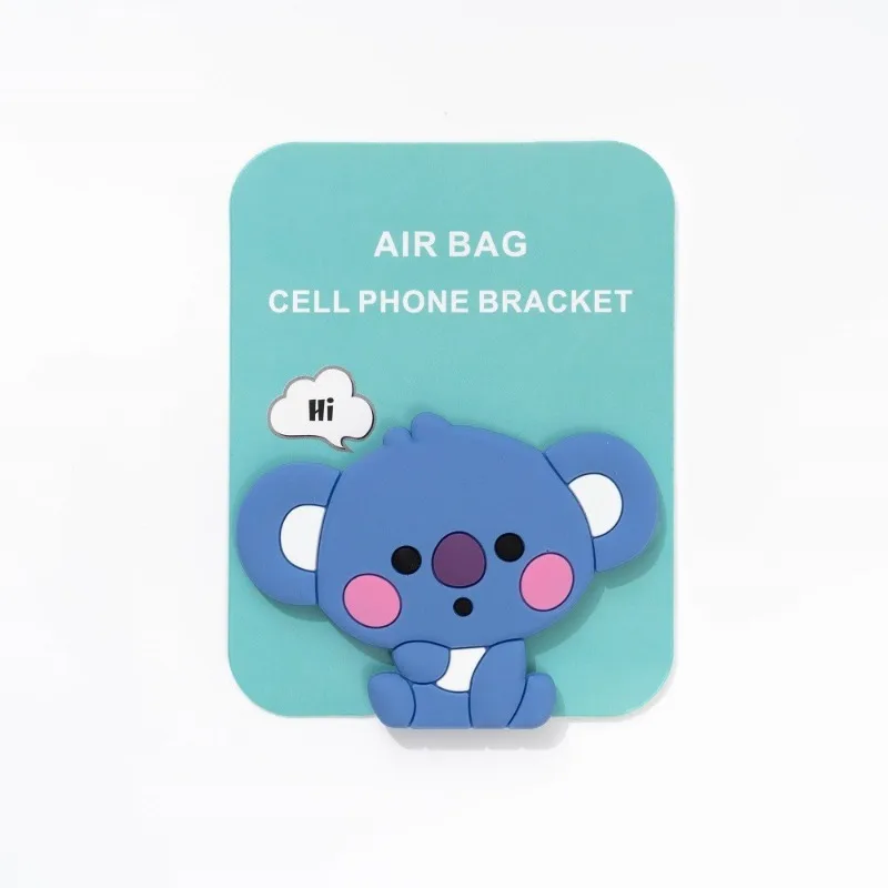 Neue BT21 koya RJ Shooky Mann Chimmy Cooky Kreative Cartoon Nette Handy Halterung Persönlichkeit Anime Peripherie Halterung Geschenk – Detail 13