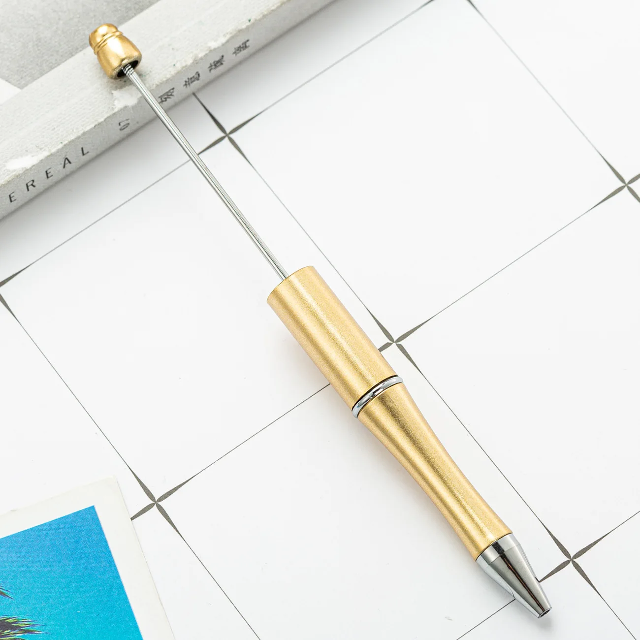 10 Stück Perlen Kugelschreiber Kunststoff Perlens tifte Hochzeit begünstigt Geburtstags feier Geschenke Student Briefpapier Stifte zum Schreiben – Detail 8