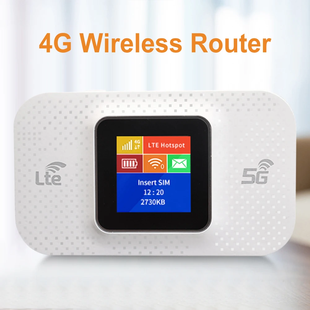 H807 Pro 4G LTE WiFi Router With SIM Card Slot Frequency Band Limited Routers 3650/2100mAh High-Speed Modem Mobile WiFi Repeater