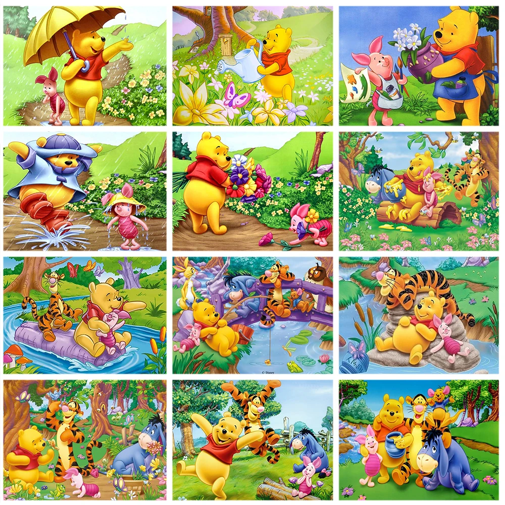 Winnie The Pooh Tigger - Diamond Paintings 