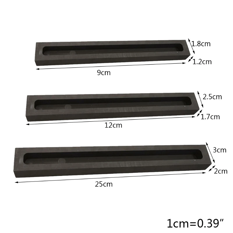 Metal Casting Ingot Long Bar Mold for Metal Casting Melting Refining Strips Mould