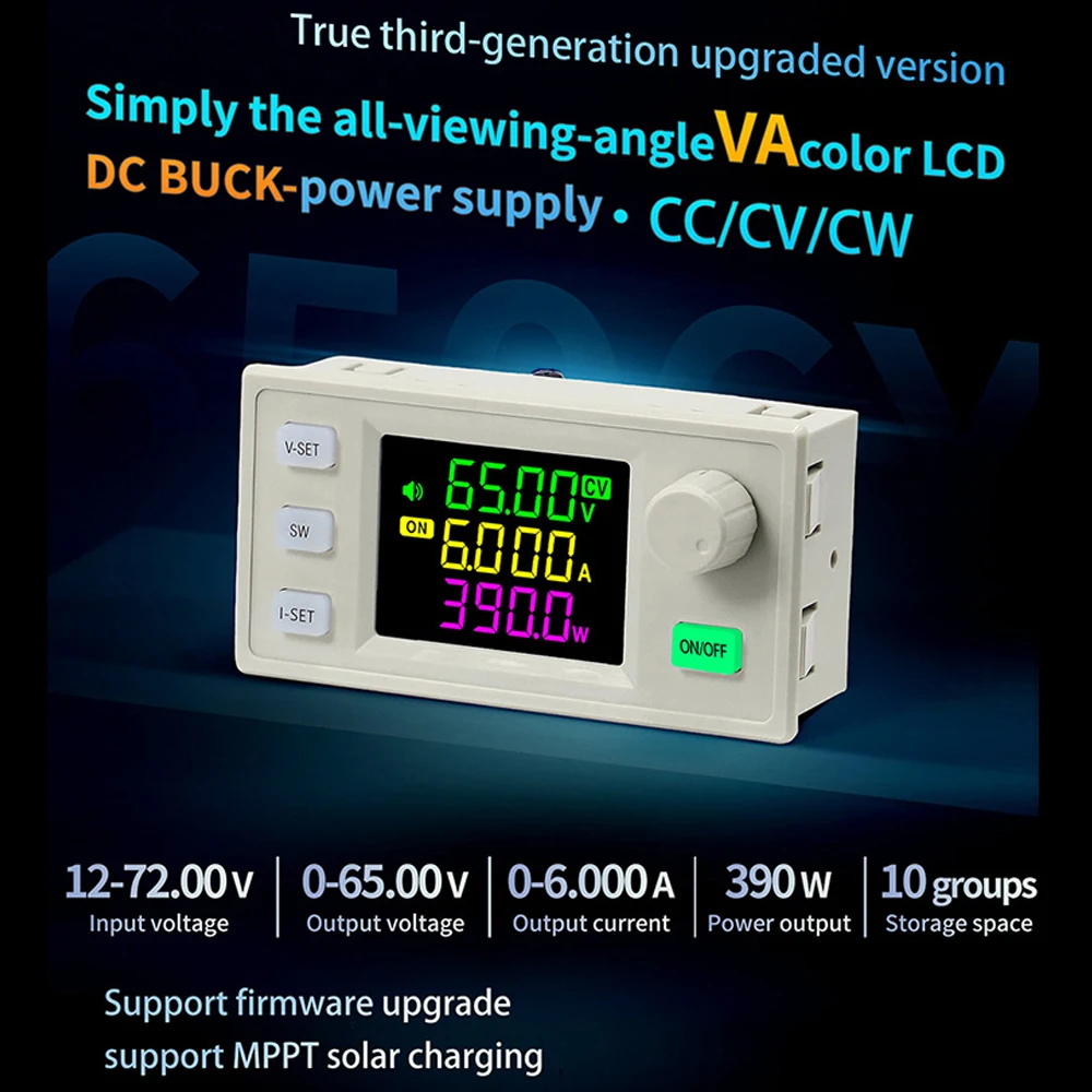 XY6506X/XY6509X 390W 585W CNC Adjustable DC Voltage Regulator