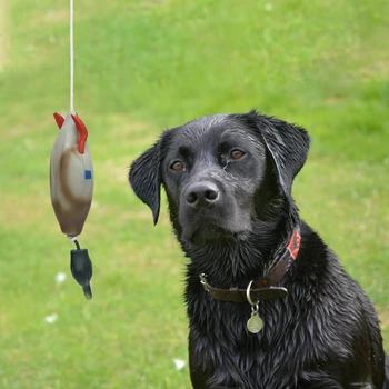 Pet Dog Training Fake Duck The Bird Dummy Teaches Mallard Waterfowl Game Retrieval Duck Bite Chewing Toys Perfect Size For All 3