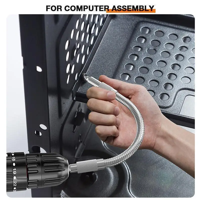 Overall view of the 300mm flexible shaft screwdriver extension