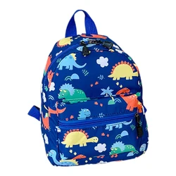 Kids' Cartoon Dinosaur Waterproof Backpack - Cute Schoolbag (SB1941BL)