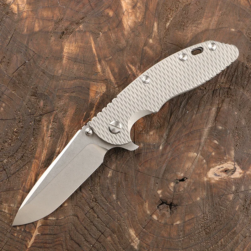 Green Thorn xm-18 TC4 titanium alloy handle VG10 blade outdoor