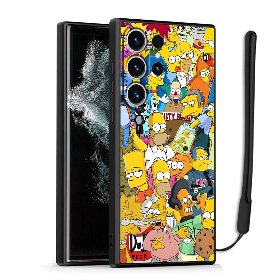 Simpsons Cartoon Phone Cover Case