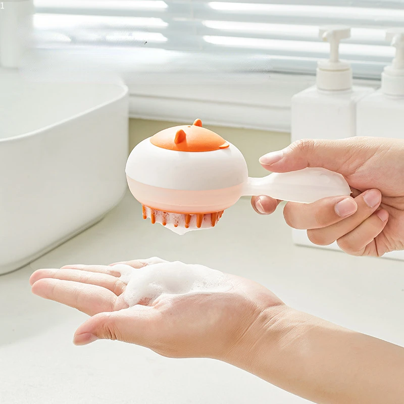 

Pet Dog Cat Bath Brush Gloves Soft Silica Massage Cat Grooming Bath Cleaning Brush Pets Products Bathroom Accessoires