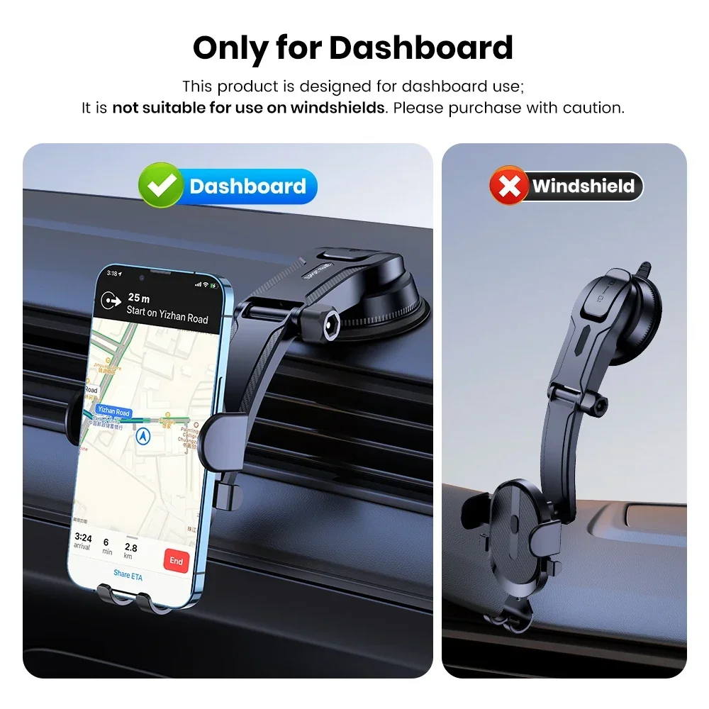 Universal 360° Rotatable Car Dashboard Phone Holder