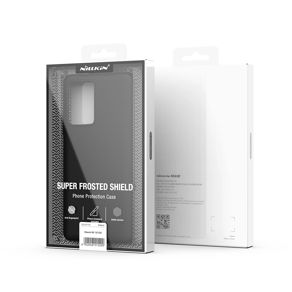 Nillkin Fosco Escudo Case para Xiaomi 12 12x 12s Luxo Capa Protetora Dura - Image 4