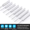 8Pcs 256-512HZ Steel Tuning Fork Set Health Physics Vibration Medical Diagnostic + Mallet Vibration Healing Therapy Medical Tool 4
