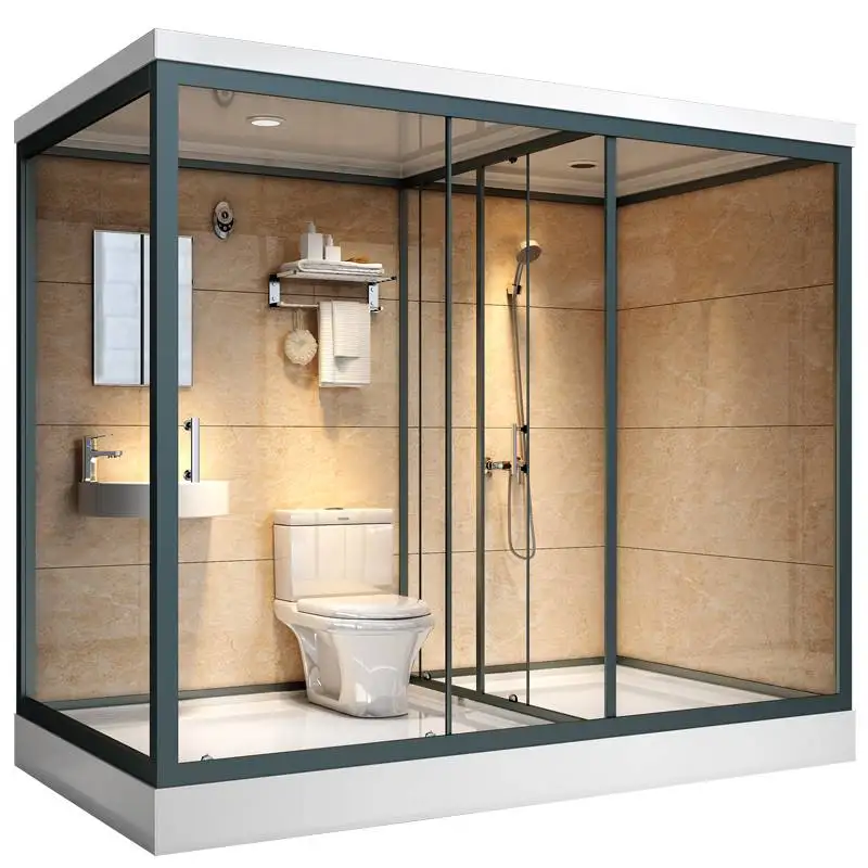 

The Whole Toilet and Wet Separation, Toilet Is Shower, Shower Room Is in Place, and The Household Bathroom Is Integrated