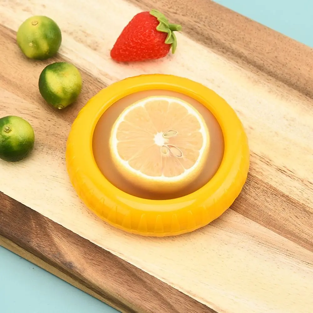 Durable Creative Fruit Fresh Box Mini Avocado Lemon Preservation Box Silicone Film Sealed Convenient Refrigerator Storage 5