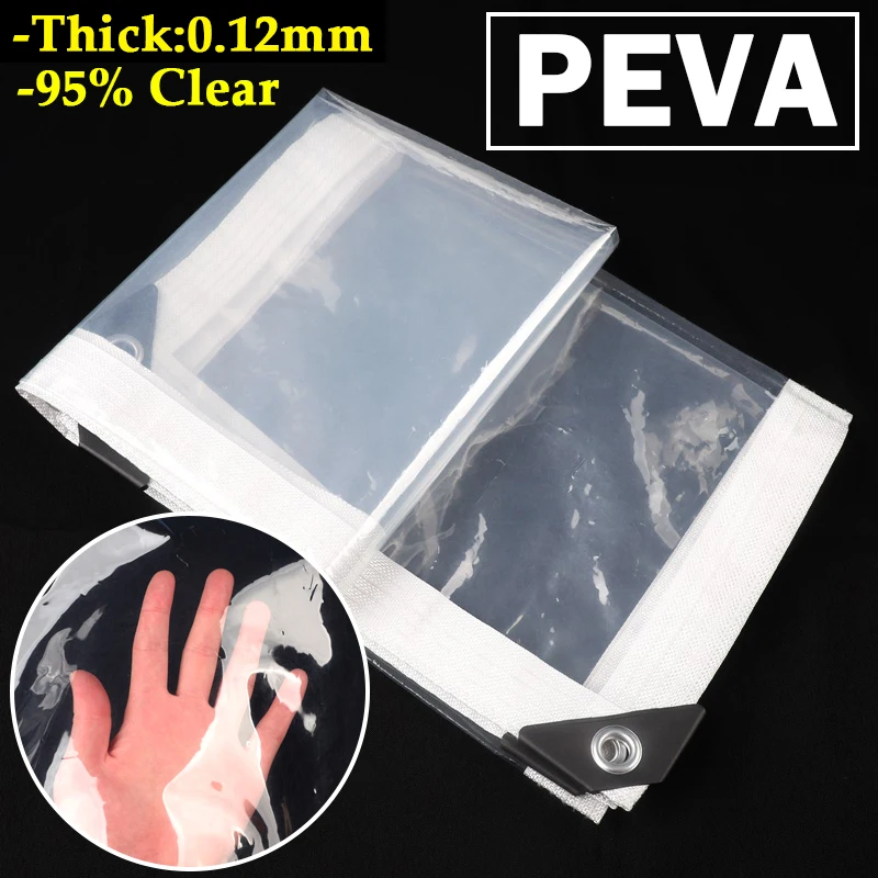 New Clearl Peva Film Patio Pergola See Through Curtain Garden Piante Succulente Copertura Antipioggia Copertura Antipolvere Trasparente Per Esterni