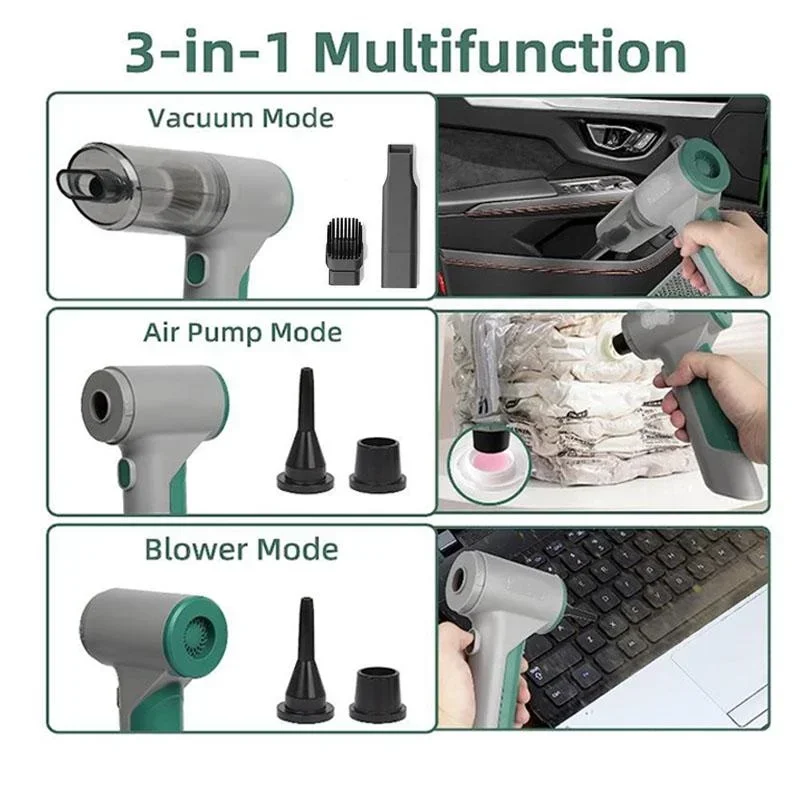 200000Pa  ޴  ûұ, ޴  ,   ڵ ׼, 3 in 1