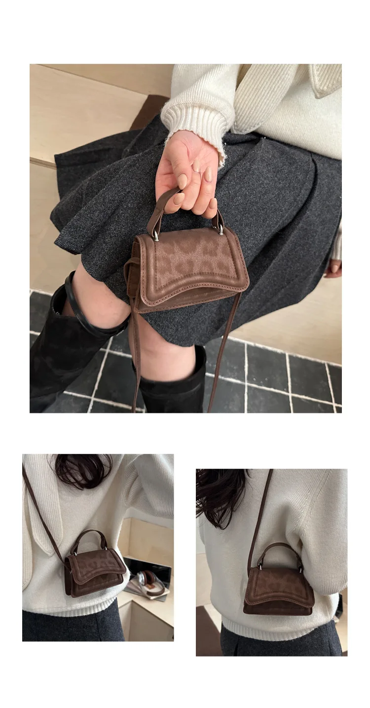 Neue Mode Mini Umhängetasche für Frauen Schulter Tasche Leopard Print Trendy Umhängetasche Einfache Casual Handtasche Kleine Quadratische Taschen – Detail 10