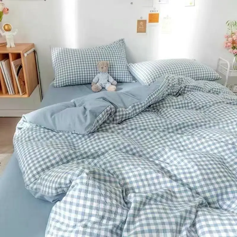

Bedclothes Bed Sheets Set Duvet Cover Couple Double Bed Sheet Bedspread Comfort Sets Set of Double Bed with...