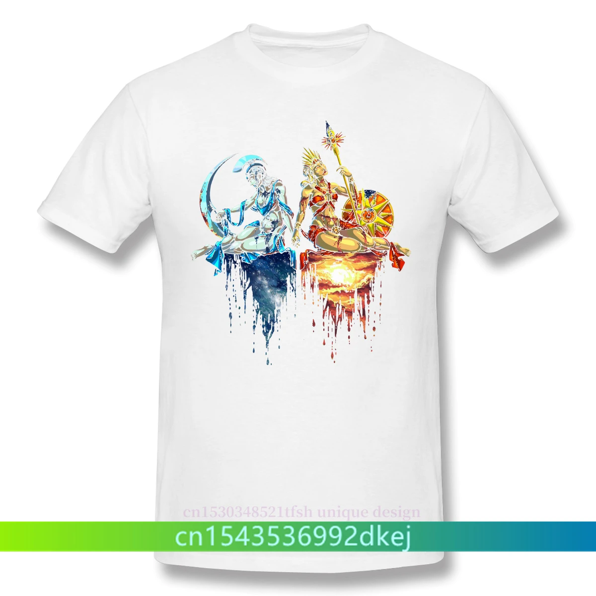 

Fashion Lunaris Solaris Clothes Design Path of Exile Action Games Power Dark Cotton Camiseta Men T-Shirt