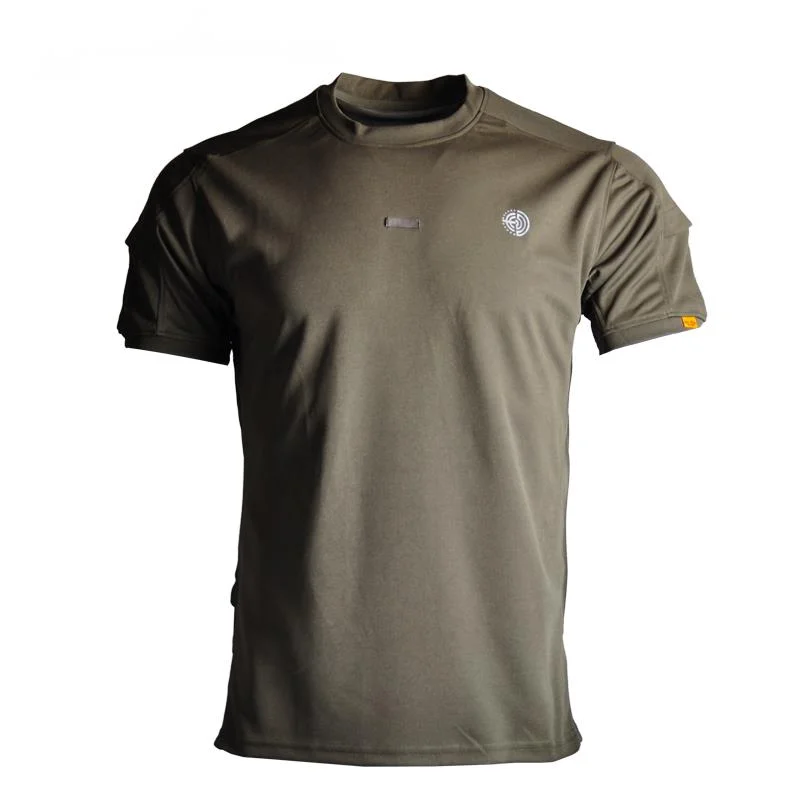 

2023 Men's T-Shirttee Sport Breathable Tactical Military Men T-Shirts Outdoor Quick Dry Round Neck Shirt Hiking Hunting Army Com