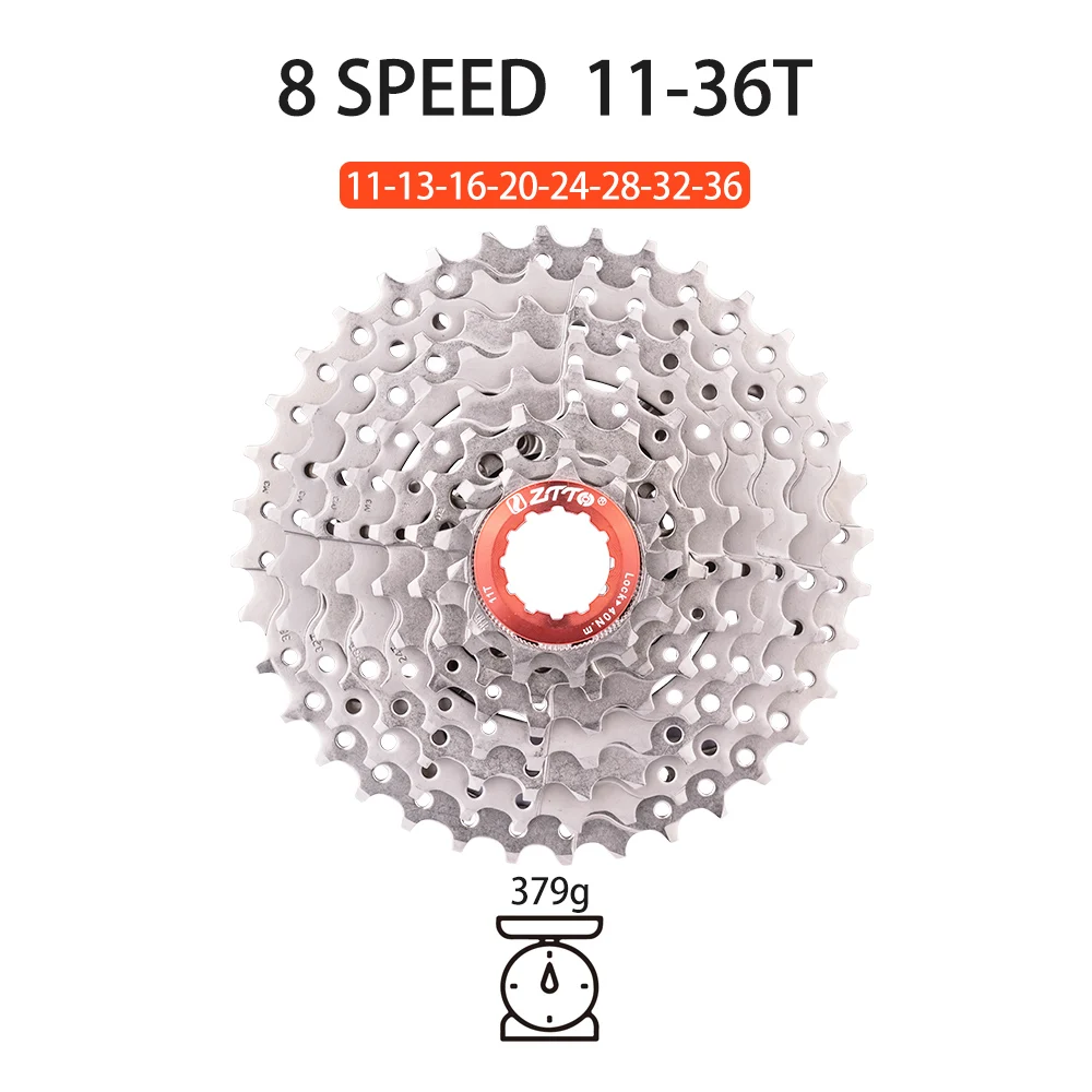 Ztto cassete de bicicleta de estrada mtb, 8 velocidades, 11-25 11