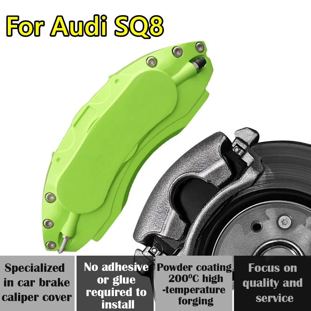 Per Audi Sq8 Car Brake Caliper Cover Kit In Metallo In Lega Di Alluminio