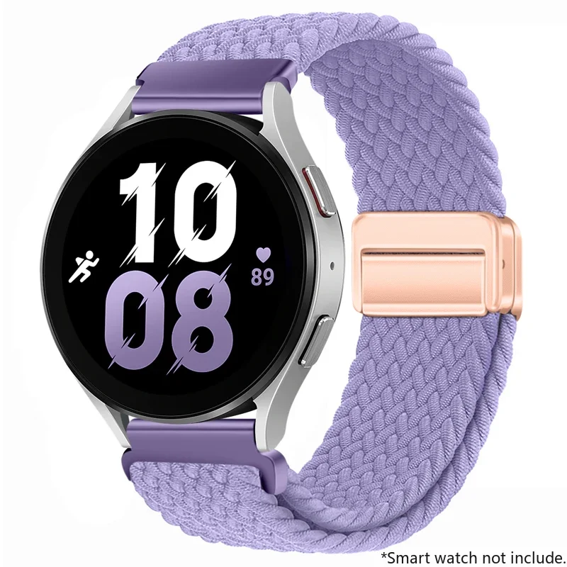 Adjustable Nylon Buckle Strap for Smartwatches - 22mm/20mm