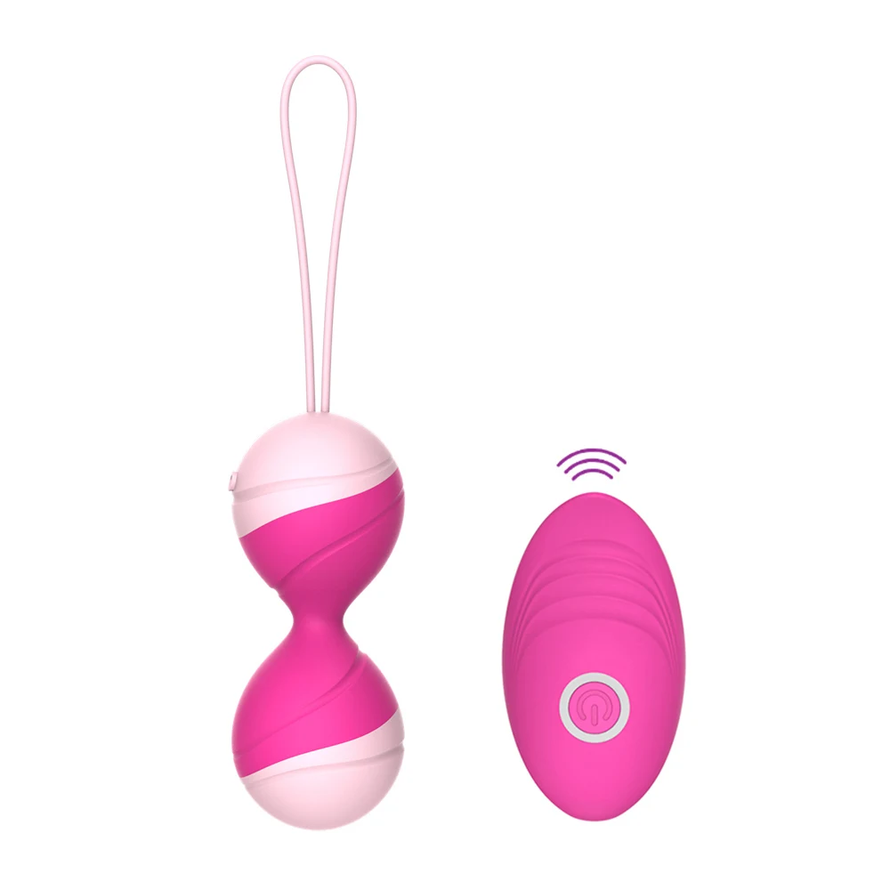 Kegel Balls Vibrating Egg Sex Toys for Woman Wireless Remote Vaginal Tighten Exercise 10 Speed Vbrator Adult Sex Toys for Woman