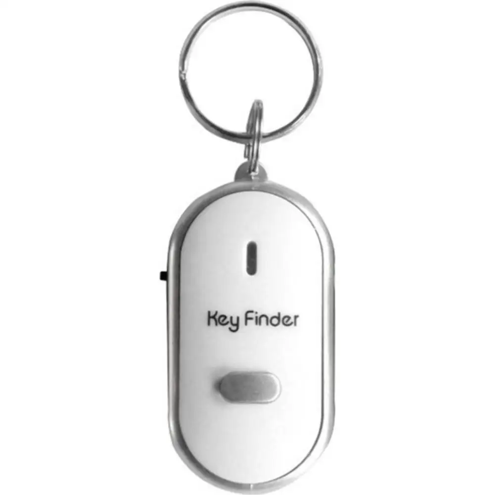 Whistle-Activated LED Key Finder with Alarm
