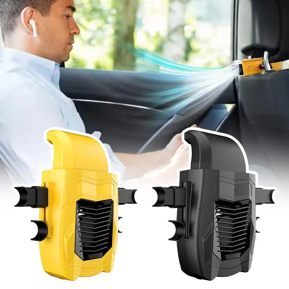 

5v Electric Car Cooling Fans Portable Car Seat Back Headrest Fans Summer Cooling For Front Driver Passenger Car Accessories