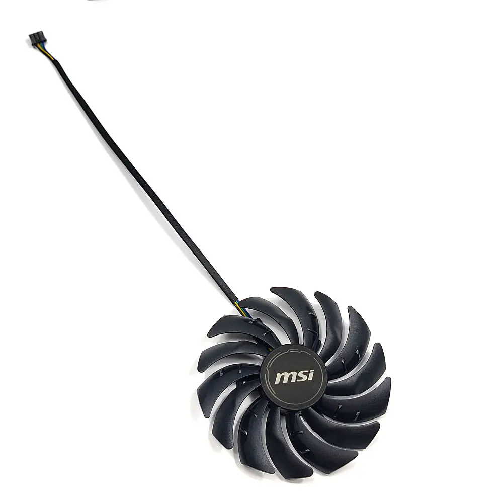Ventilador de Placa Gráfica Pld10010s12hh Rtx 3070 Ventus 2x Ventilador de Gpu para Msi Rtx 3060 3060ti 3070 Ventus rx 6600 6700 xt 95 mm Novo - Imagem 4