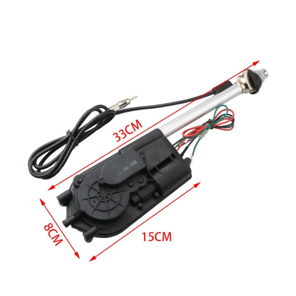 

Universal Retractable Car Aerials Auto Retractable Radio Antenna Retrofit Kit 12V External Car Antenna Car repair Replacement
