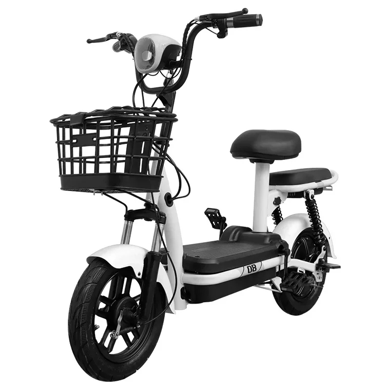 Electric Car Adult 48V Bicycle Two-Wheel Double Battery Car Electric Motorcycles