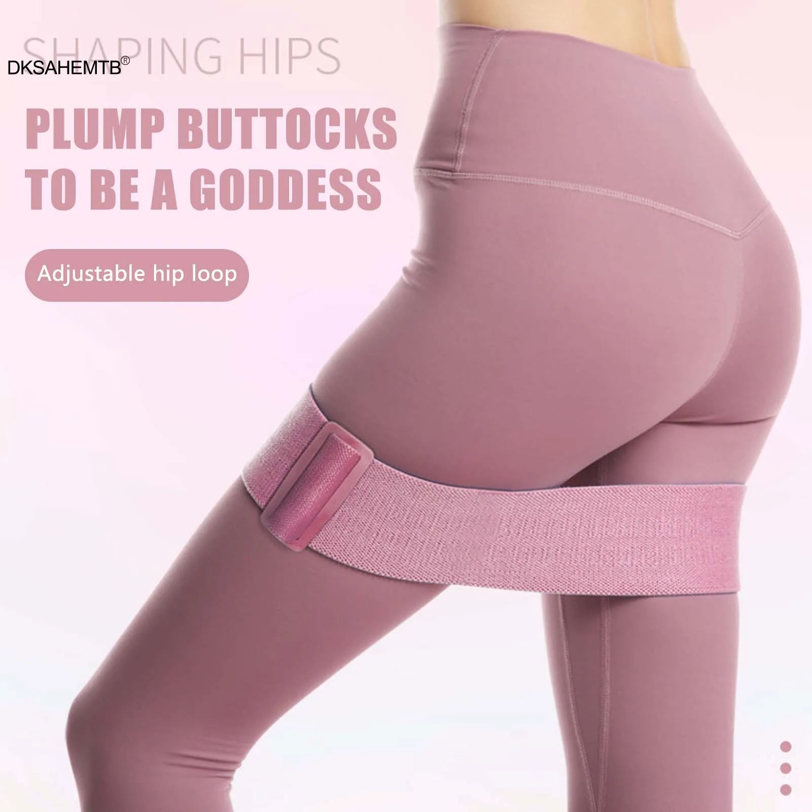 Resistance Bands for Legs and Butt Non Slip Elastic Booty Bands Exercise Bands for Exercising Butt Squat цена и фото