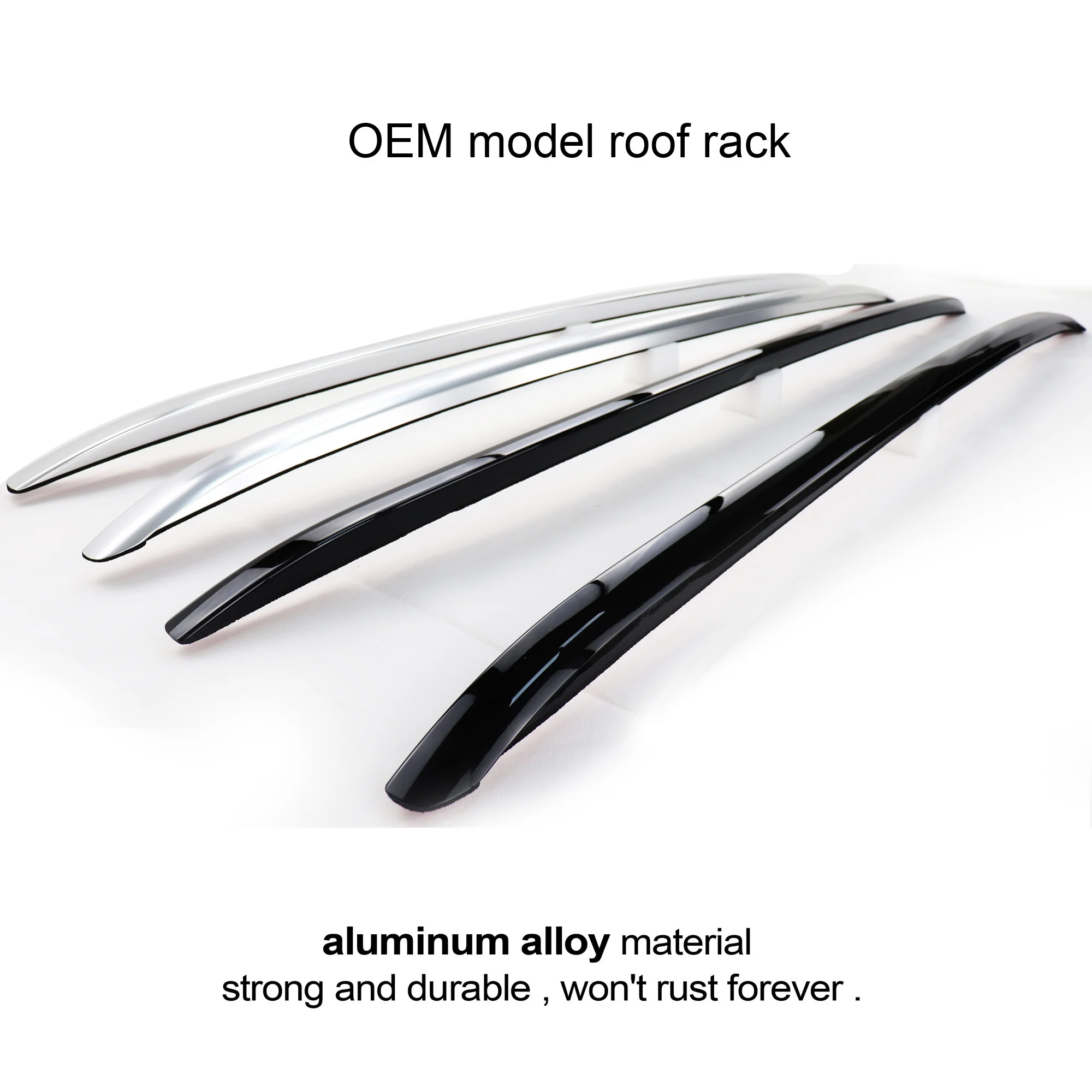 Barres Toit Pour Cayenne 958 2011 2012 2013 2014 2015 2016 2017 OEM Style Rail Toit Barre Toit Trou Forage Gratuit Porte-Bagages Voiture (Couleur