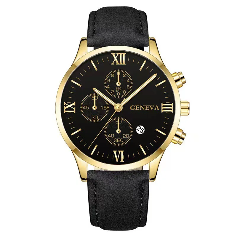 Set Fashion Mens Sports Watches Man Business Quartz Wristwatch Luxury Men Casual Clock Watch Relogio Masculino