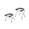 Seniors Folding Toilet Seat Shower Chair Strong Bearing Capacity Quality Easy to 2