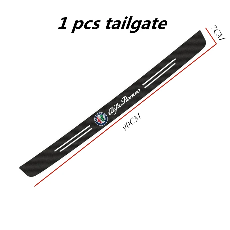 Car Sill Pedal Rear Bumper Protection Stickers - Premium Automotive Styling Accessories