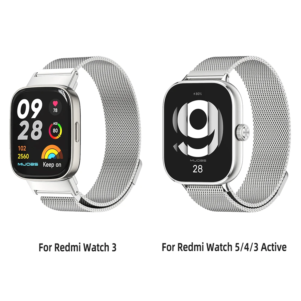 Premium Metal Replacement Strap for Smartwatches - Sleek & Durable Wristband Accessory