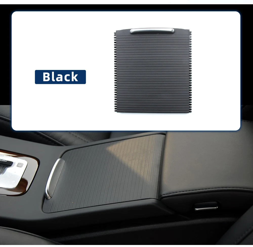 Auto-Mittelkonsolen-Schiebeabdeckung 39870905 für Volvo S80 V70 XC70 Getränkehalter Rollladenabdeckung – Detail 2