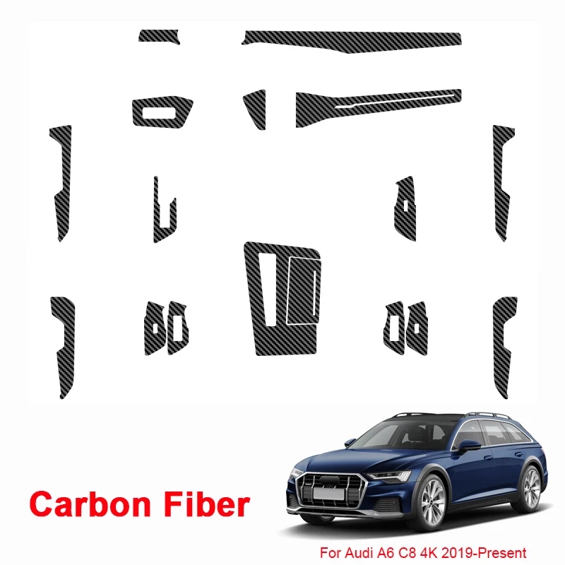 Car Interior Sticker For AUDI A6 C6 C7 4F 4G C8 4K 2005-2025 Lifting Window  Panel DecalGear Panel Protective Film Auto Accessory - AliExpress