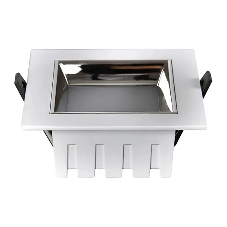 Square Anti-glare Recessed LED Downlight Lamp 9W 12W 15W 18W 24W 36W Dimmable Ceiling Spot Panel Bulbs Home Store Lighting