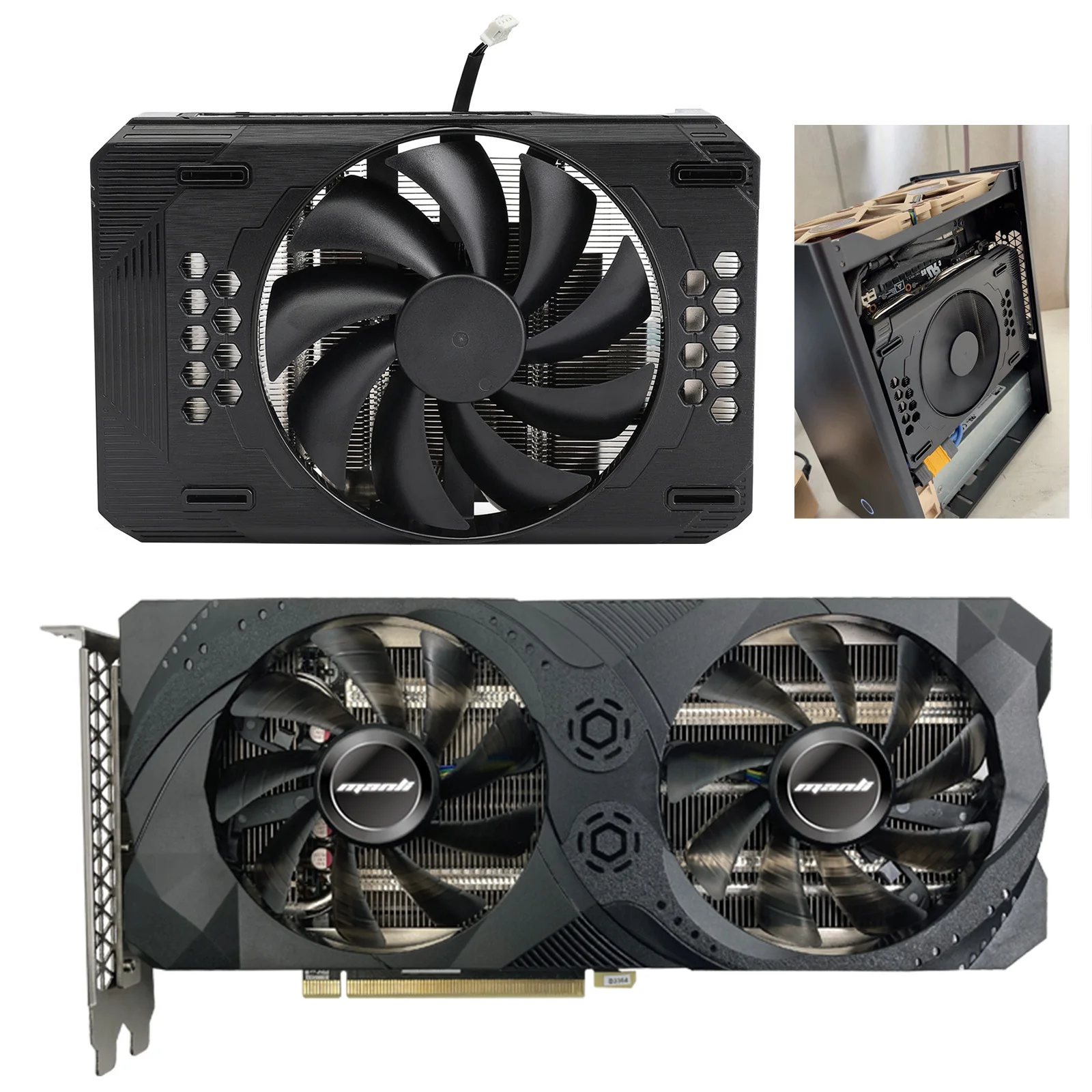 For Manli Geforce Rtx 3060 Ti Graphics Card Heatsink Replacement Itx
