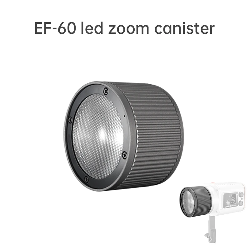 JINBEI-EF60RGB bi-LEDビデオライトアクセサリー,ソフトボール 
