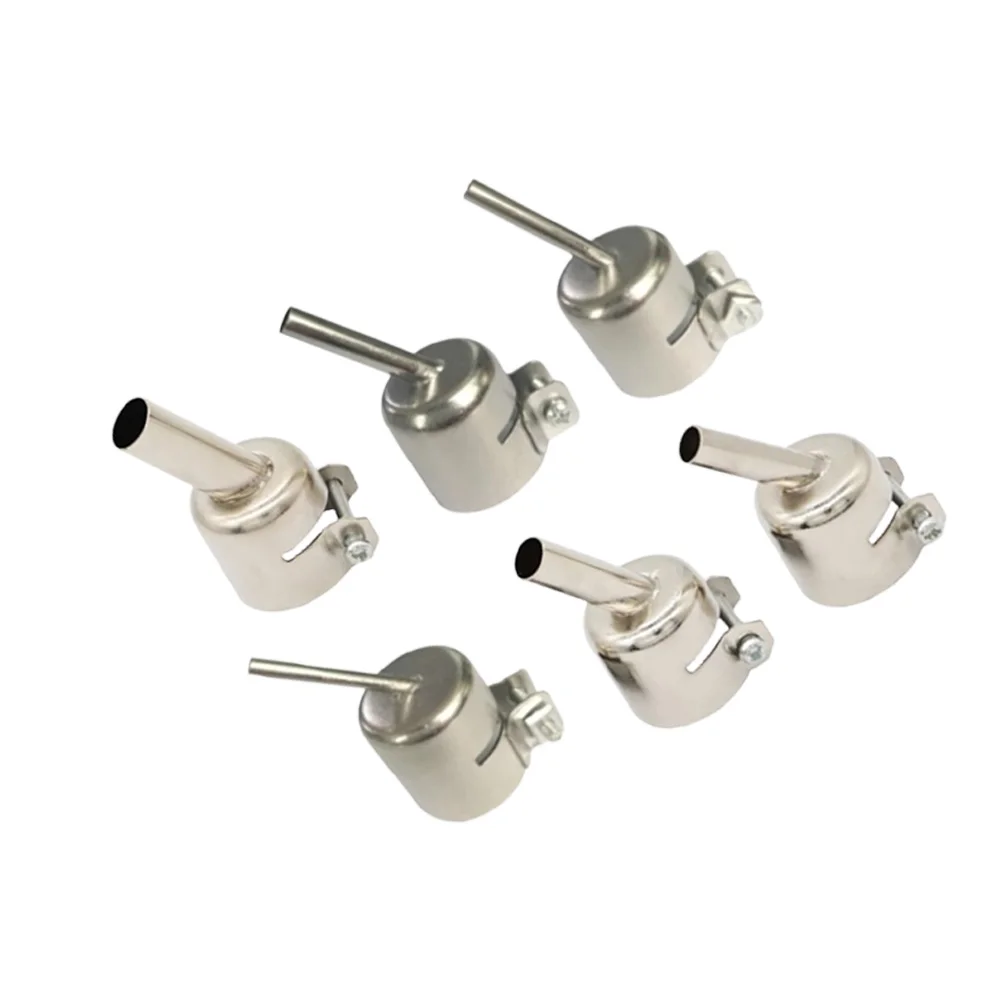 850 시리즈용 용접 깍지, 45 도 곡선 각도 용접 깍지, 열풍 재작업 스테이션 액세서리, 3mm, 4mm, 5mm, 6mm, 8mm, 10mm, 1 개 