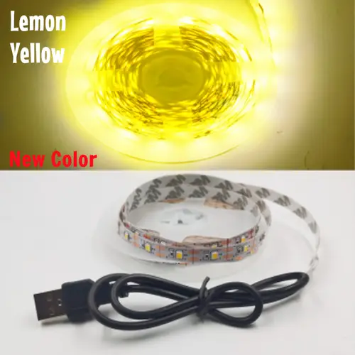 5M USB LED Strip Light 5V 3528 1 Meter 5 Meter Warm Cool White Pink Green Blue Red SMD Ribbon Ceiling Cabinet Light waterproof - Image 18