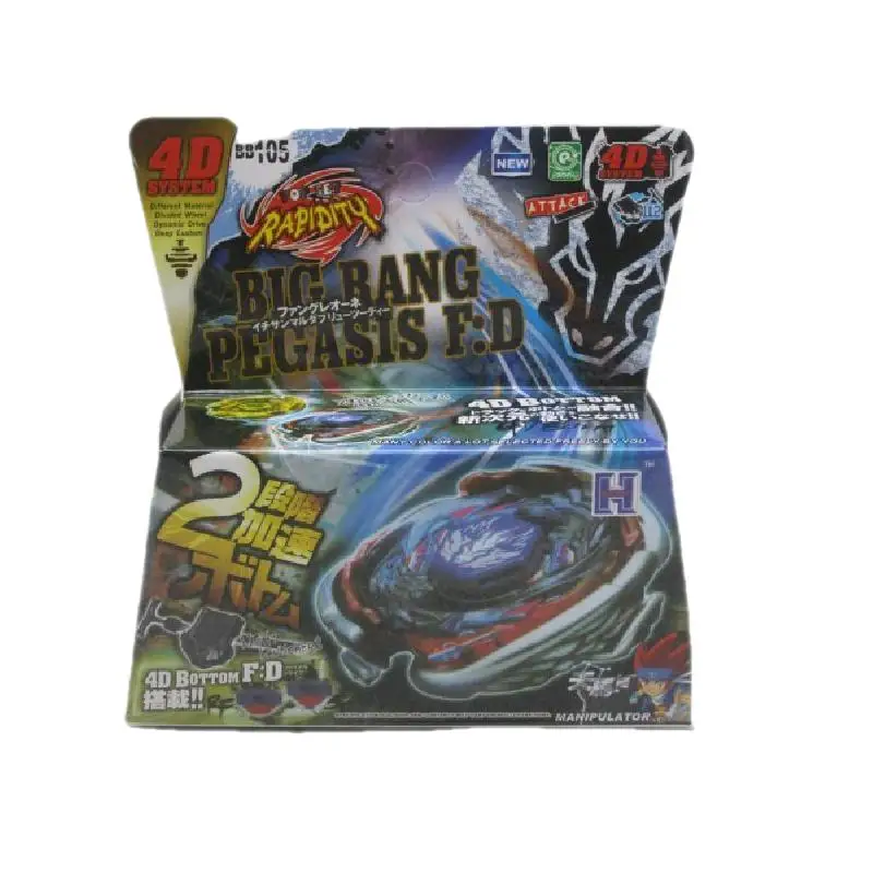 Spinning Top Toy New Model 1pcs blade metal fusion 4D system to fight with transmitter BB105 BB119 BB120