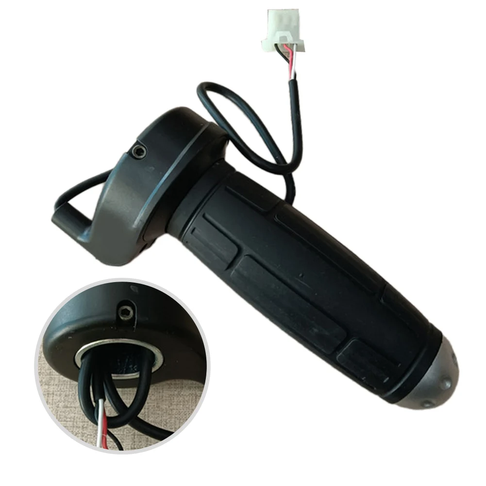 

3 Wire E-Bike Throttle Electric Scooter Throttle Grips Electric Bicycle 22.2MM For Electric Throttle Motorcycle Scooter