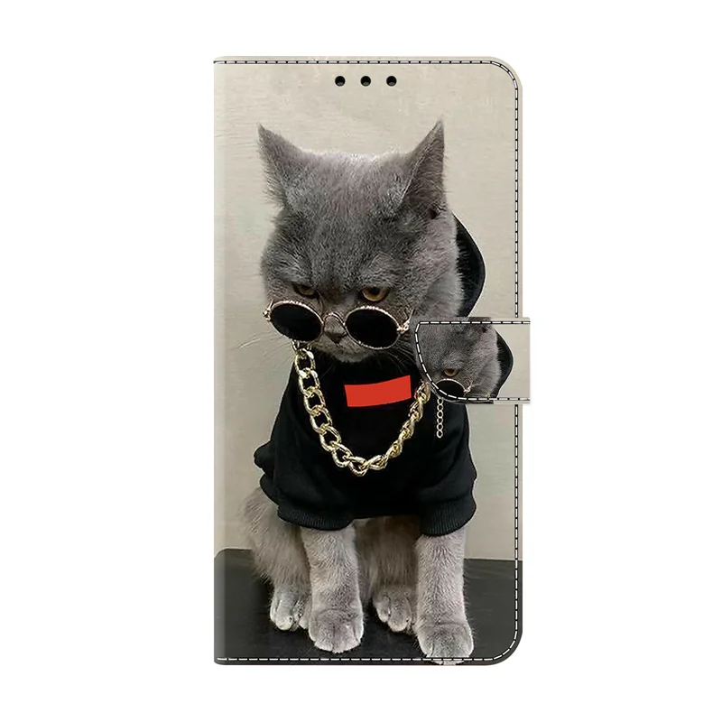 Premium Painted Wallet Flip Stand Case for Samsung Galaxy A17 - Elegant Book Cover Design