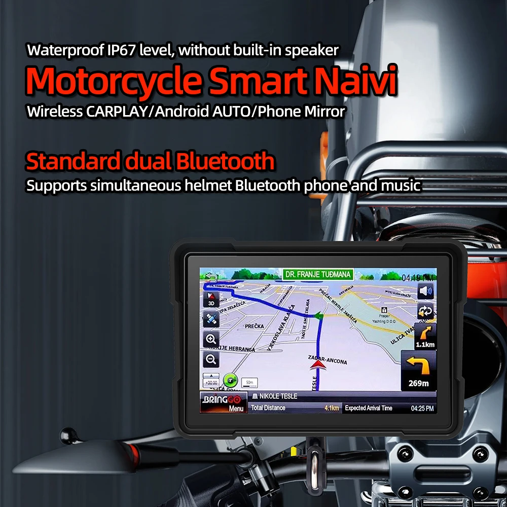 GPS ̼  ī÷ ÷, IP67  ȵ̵ ڵ , ͻŰ ZZR1200 2002 2003 2004 2005, 5 ġ